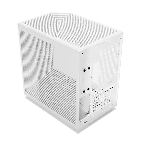 Hyte Y70 Upgraded Modern Aesthetic Dual Chamber Panoramic Tempered Glass Mid-Tower ATX Computer Gaming Case with PCIE 4.0 Riser Cable Included, Snow White (CS-HYTE-Y70-WW) thumbnail 5