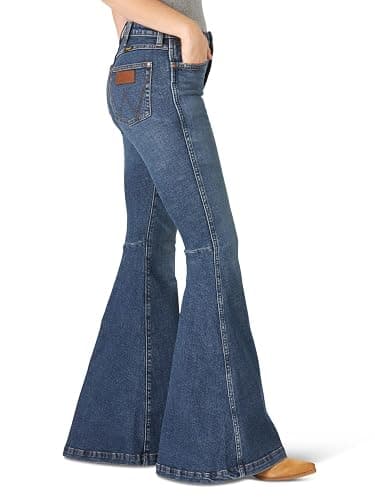 Wrangler Women's Retro High Rise Flare thumbnail 2
