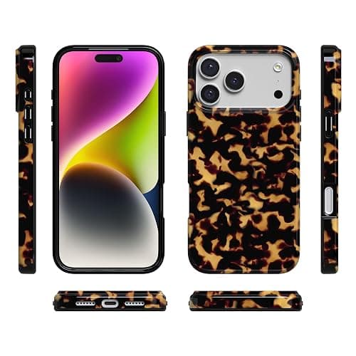 Casely iPhone 17 Pro Max Case | Shell Shocked | Tortoise Print | Compatible with MagSafe | Classic Ultra Slim Design thumbnail 7