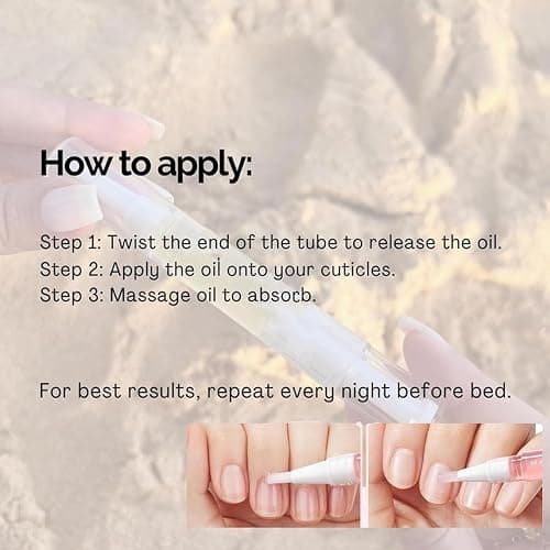 Explcior Lyra Cosmetic Ongles, Huile Cuticules Ongles, Huile de Croissance des Ongles Rayonnante, Sérum Cosmétique for Hydrater, Renforcer et Éclaircir Le Soin des Ongles(2pcs) thumbnail 7