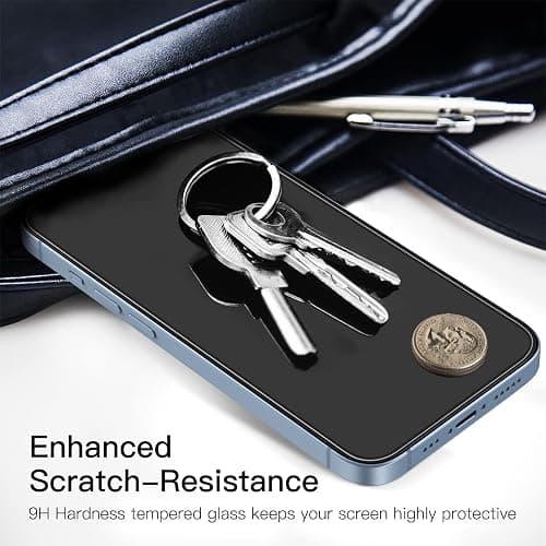JETech Screen Protector for iPhone 16e 2025, iPhone 14 6.1-Inch, Tempered Glass Film, 3-Pack thumbnail 4