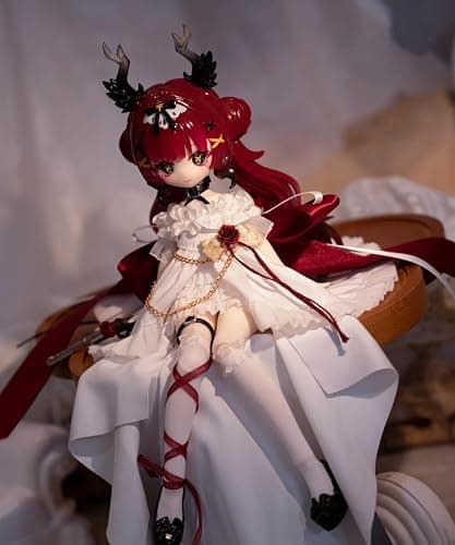 CALEMBOU 1/8 BJD Blind Box, Meki Oblivion's Luminaria Series Decorative Ball Jointed Doll, Articulated Dress Up Figure, Collectible Display Model for Birthday, Random 1 Box thumbnail 5