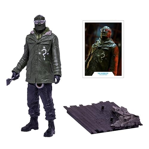 McFarlane Multiverse The Riddler Batman Movie 12" Deluxe Figure thumbnail 7