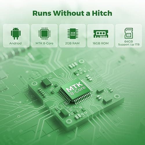 MP3 Player with Bluetooth and WiFi 80GB, innioasis MP3 Player for Kids with spotify, Spotify Kids, Pandora, Amazon Music, 4 inch Full Touch Screen Music Player, Android MP4 Player Green thumbnail 5