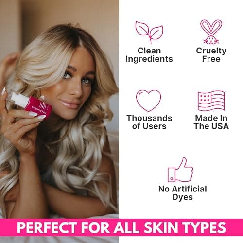 Tanceuticals Self Tanning Face Serum - Color-Correcting and Hydrating with Vitamin C & Hyaluronic - Facial Self Tanner for Natural Looking & Long Lasting Sunless Tan - 1 oz (Ultra Dark) thumbnail 6