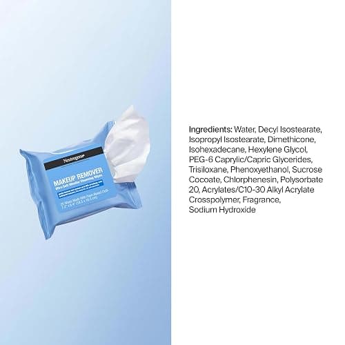 Neutrogena Makeup Remover Micellar Wipes for Face Daily Gently Removes Oil Dirt and Waterproof Makeup in a Simple Fully Plant-Based Cloth, 2 pack of 25 ct thumbnail 8