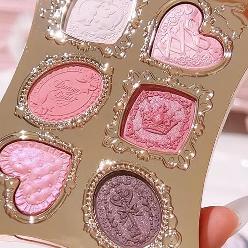 Flower Knows Lidschatten-Palette Bunny Garden Kollektion 6-Farben Hasengesicht-Palette Schimmer Matt Satin Makeup Kosmetik (C03) thumbnail 5