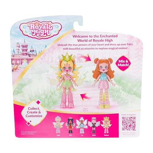 Royale High 3” Nature Fairy Fashion Doll - 1 Figure with 9 Fashion Accessories - Virtual Item Code Included - Series 1 - Ages 5+ thumbnail 4