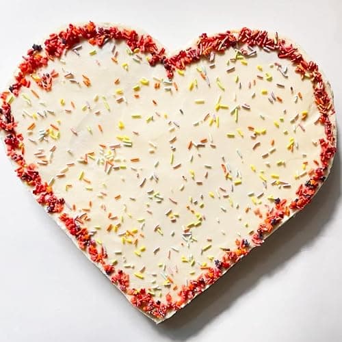 kefyixc 10 Inch Heart Shaped Cake Pans,2 Inch Deep,Aluminum Heart Shaped Cake Pan,Safe Oven,Suitable for party, birthday, gathering, other occasions cake (10 x 2 Inch,Set of 2) thumbnail 5