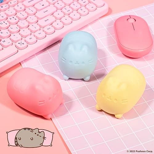 Hamee SquiSHU Laydown Pusheen the Cat - 1 Pc. (Mystery - Blind Box) | Pull Stretchy Dough Fidget Squishy Sensory Toy Soft Squeeze Ball Hand Therapy Relaxing Calming Soothing Gift for Kids, Adults thumbnail 4