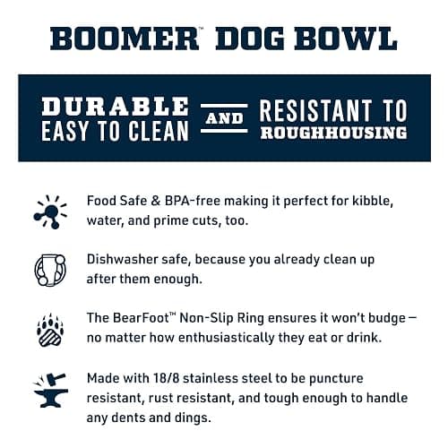 YETI Boomer 8 stainless steel dog bowl thumbnail 2