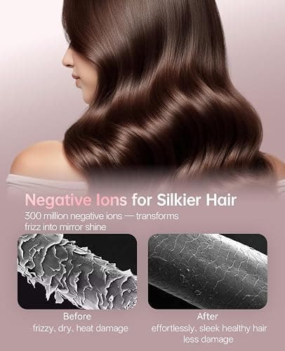Hair Dryer with Diffuser, CONFU Hair Dryers for Women, Diffuser Hair Dryer High Speed Professional Ionic Blow Dryer for Fast Drying, Hair for Curly Hair for Home Travel thumbnail 4