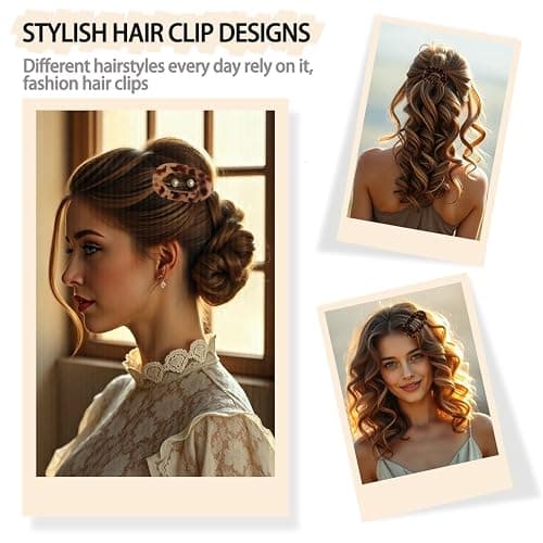 4 Pack Flat Hair Claw Clips for Women Nonslip French Hair Clips for Thick, Thin, Long, or Short Hair Matte Neutral Colors Comfortable & Strong Hold for Daily Wear, Weddings thumbnail 2