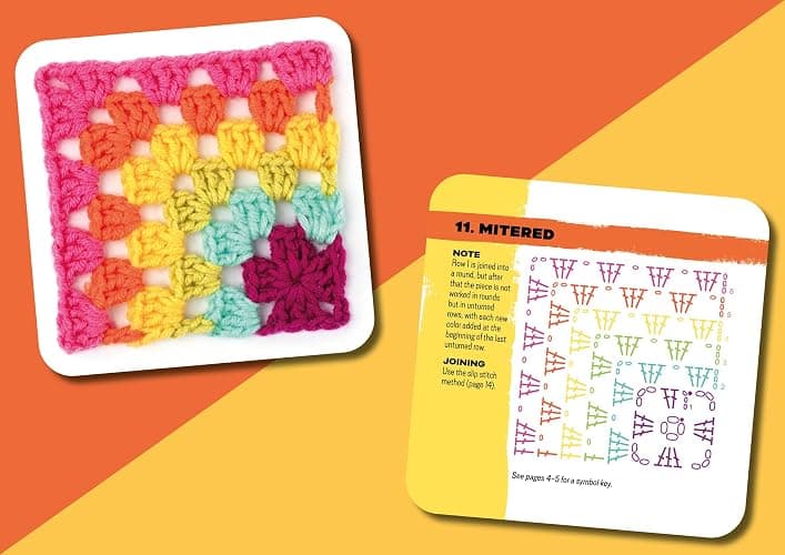 The Granny Square Card Deck: 50 mix and match designs thumbnail 12