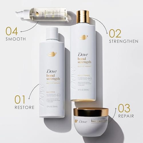 Dove Hair Bond Strength 10in1 Serum Mask for Chemically Damaged Hair with Bio-Protein Care Technology plus Peptide Complex 9.2 fl oz. thumbnail 7
