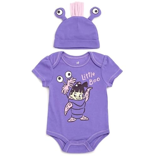 Disney Cosplay Baby Bodysuit and Hat Set Newborn to Infant Sizes (Newborn - 24 Months) - Image 1