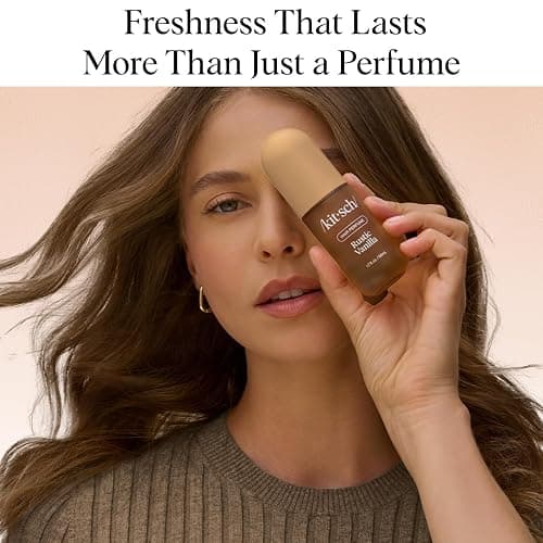 Kitsch Hair Perfume for Women - Rustic Vanilla | Clean, Deodorizing & Patented Odor-Eliminating Technology Hair Spray & Body Mist - Freshen Hair, Pillows - Warm Tonka, Vanilla & Cedar Blend - 50 mL thumbnail 4