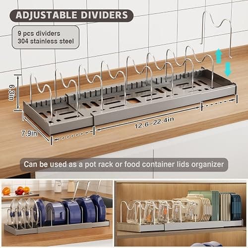 Pan/ Tupperware organizer thumbnail 2