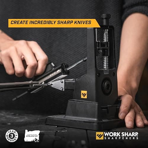 Work Sharp Precision Adjust Elite Knife Sharpener - Fixed Angle Sharpening System for Kitchen & Pocket Knives - Professional Guided Knife Sharpening Tool thumbnail 6