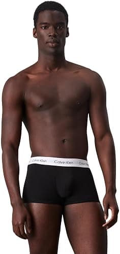 Calvin Klein Boxers Taille Basse Lot de 3 Homme sous-Vêtement thumbnail 2