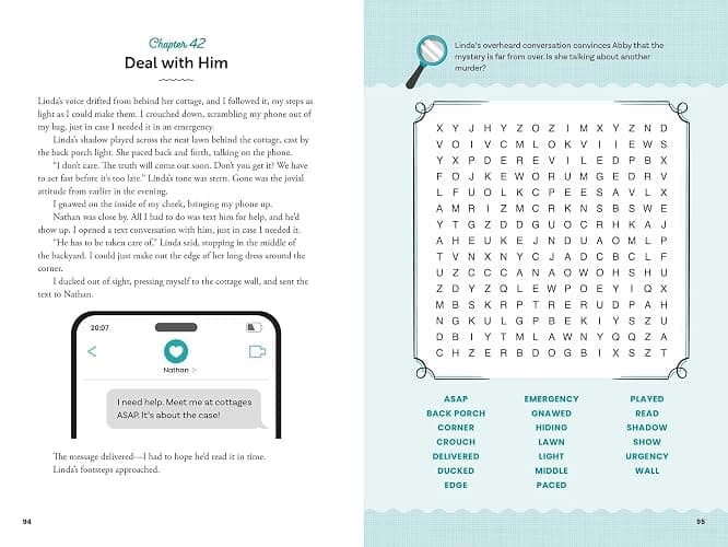 Murder Before "I Do": Book 3: Solve the Puzzles―and the Plot of a Cozy Wedding Mystery! (A Cranberry Creek Word Search Mystery) thumbnail 7
