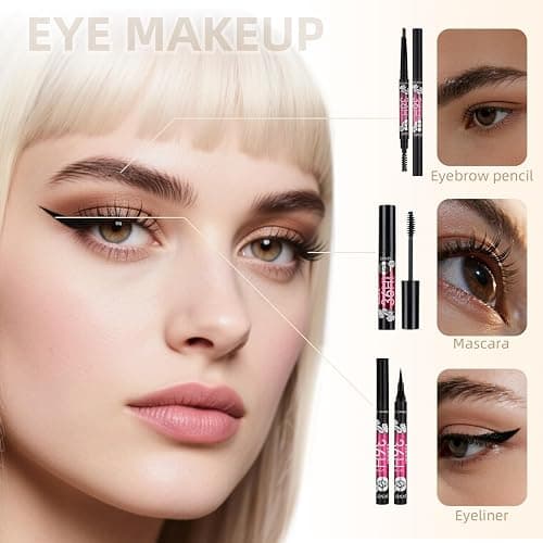 Makeup Set for Teens Makeup Kit for Women full Kit Foundation Eyeshadow Teenagers Makeup Gift Set for Teen Girls Women Christmas Makeup Kits for Teen 14-16 thumbnail 5