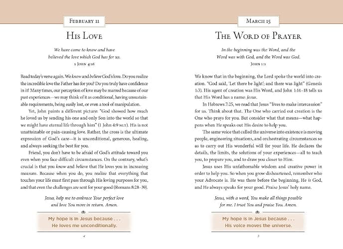 Jesus, Our Perfect Hope: A Daily Devotional for Finding Confidence and Encouragement in God’s Promises (365 Devotions - Inspiration for Every Day of ... Gift (Devotionals from Charles F. Stanley) thumbnail 2