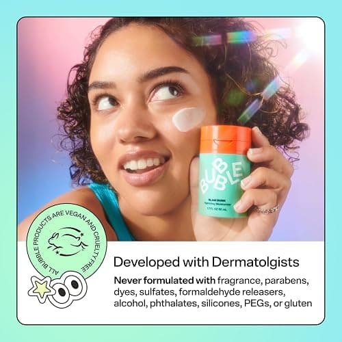 Bubble Skincare Bounce Back Hydrating Toner Spray - Balancing + Pore Minimizing Toner for Face - Made With Niacinamide + Willow Bark to Help Even and Mattify Oily Skin - On-The-Go Skin Care (55ml) thumbnail 7