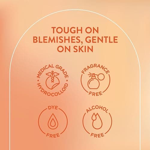 Bioré Multi Action Blemish & Oil Absorbing Acne Patches | Hydrocolloid Patch for Oily Skin, Large Patches, 6Ct thumbnail 7
