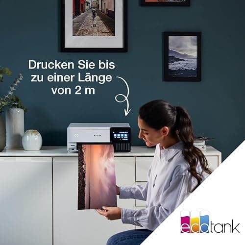 Epson EcoTank ET-8500 Tintentankdrucker | Fotodruck | 6-Farb-Tintensystem | WLAN | A4 | Drucken, Kopieren, Scannen | 10.9 cm Touchscreen | Duplexdruck | hinterer Papiereinzug thumbnail 9
