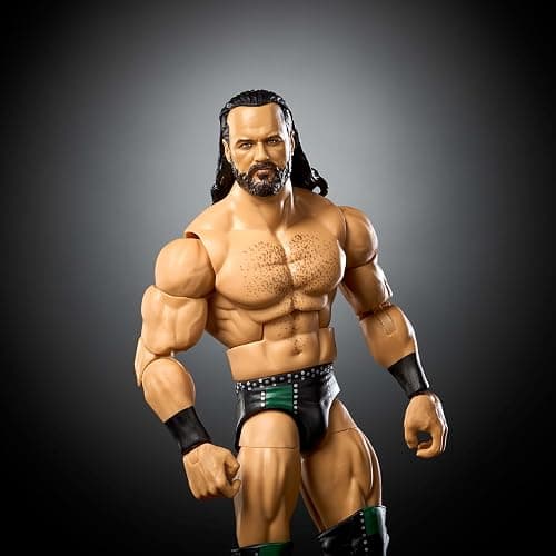 Mattel WWE Elite Action Figure & Accessories, Series #123 Set, 6-inch Collectible Drew McIntyre with 25 Articulation Points & Swappable Hands thumbnail 2