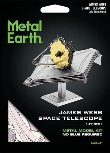 Metal Earth James Webb Space Telescope 3D Metal Model Kit Fascinations thumbnail 7