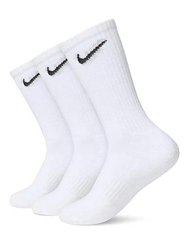 Nike Unisex Adult Everyday Cushioned Training Crew Socks (3 Pairs) - Image 1