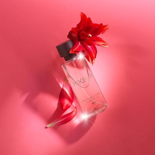 MIX:BAR Sparkling Hibiscus Hair + Body Mist, Bedroom Linen Spray - Notes of Bergamot, Hibiscus, Champagne Bubbles, Cashmere Musk, Fruity Scent, 5oz thumbnail 3