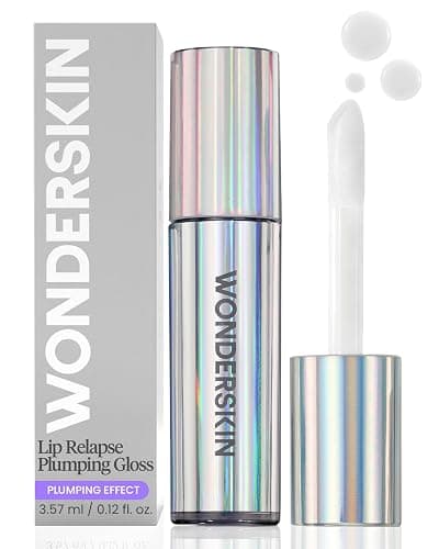 Wonderskin Lip Plumper Gloss - Lip Relapse Plumping Gloss for Fuller-Looking Hydrating, Non-Sticky High-Shine Finish - Image 1