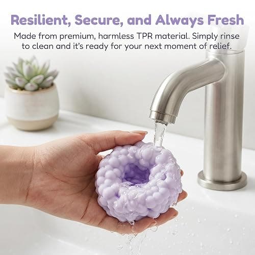 2026 New Crunchy Squishy Stress Balls with Sand & Sensory Beads,Ice Skin Crunchy Stress Balls for Anxiety Relief Focus, Squeeze Fidget Toys for Home Office or Travel.(4pcs) thumbnail 4