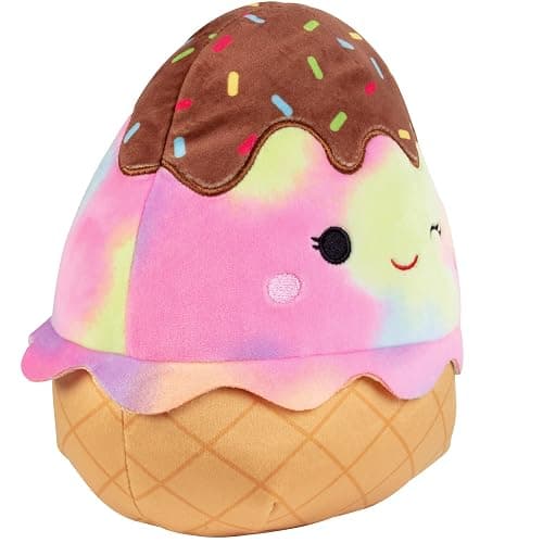 Squishmallows Original 8-Inch Glady The Ice Cream - Official Jazwares Plush - Collectible Soft & Squishy Food Stuffed Animal Toy - Add to Your Squad - Gift for Kids, Girls & Boys thumbnail 2