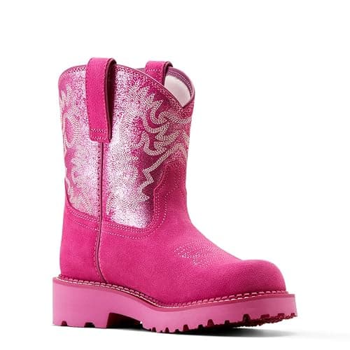 ARIAT Women's P90090_w_Foo Western Boot - 8 - Pink Metallic/Hottest Pink thumbnail 4