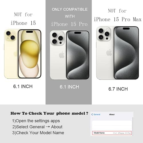FABSPARK Phone Case for iPhone 15 Pro Case,Simple Wave Design Wavy Frame Soft Silicone Aesthetic for iPhone 15 Pro,Wine Red thumbnail 3