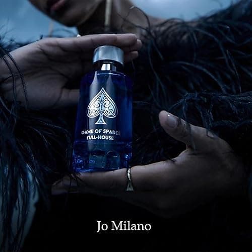 Jo Milano Game of Spades Full House Eau De Parfum Spray | 3.4 oz (100ml) | Cinnamon, Oud Wood, Neroli, Orange, Ginger Scent | Long Lasting Fragrance for Men and Women (Unisex) thumbnail 5