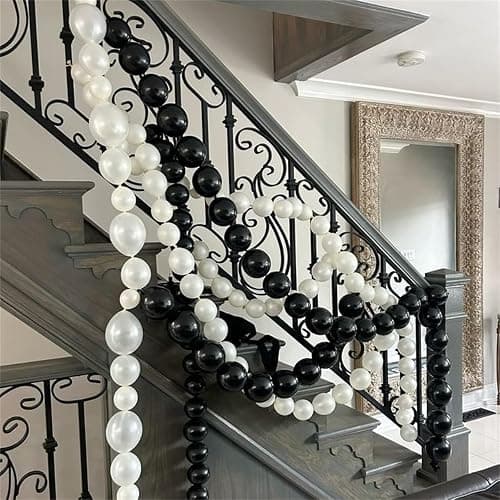 Pearl White Linking Balloons, 100PCS 6 Inch Pearl Color Quick Link Balloons for Making Balloon Wall Heart Arch, Tails Balloon for Wedding Birthday Baby Shower Engagement Graduation Party Decorations thumbnail 2
