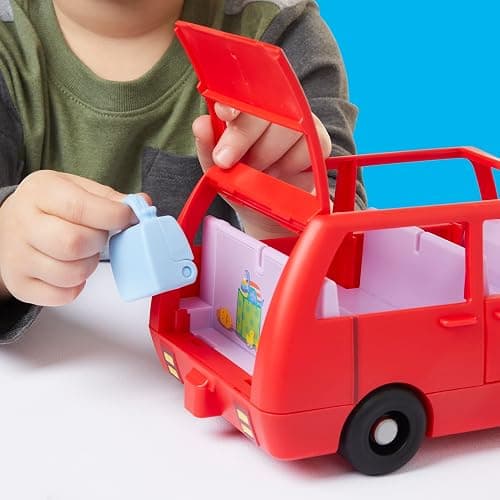 PEPPA PIG Peppa's Big Family Car with 2 Figures (Fits 5), Toy Car Playset for Girls and Boys 3 and Up thumbnail 8