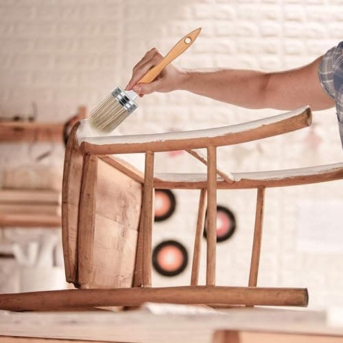 POOVI Tool Trio, Paint Brush, Roller, Sponge, All The Tools You Need to Apply Finish All in One Paint Yellow thumbnail 2
