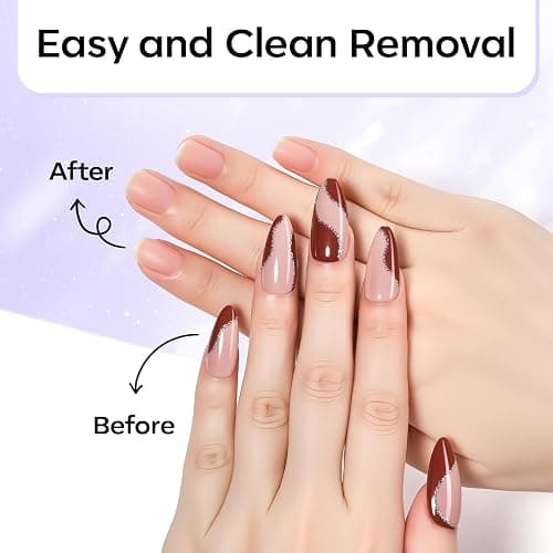 Makartt Nail Glue Remover for Press on Nails - 30ML Glueoff Easy Removal Versatile Debonder for Glue on Tips, Regular Polish, Quick Glues and Semi-Cured Sticker DIY Manicure Supply thumbnail 3