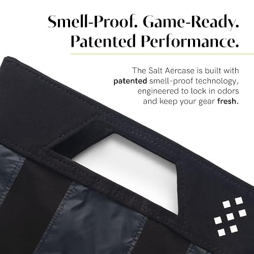 Salt Aērcase Smell Proof Cleat Bag – Regular Size - Athletic Soccer & Golf Shoe Bag for Smelly Cleats & Gym Shoes- Durable, Water-Resistant, & Easy to Clean thumbnail 2