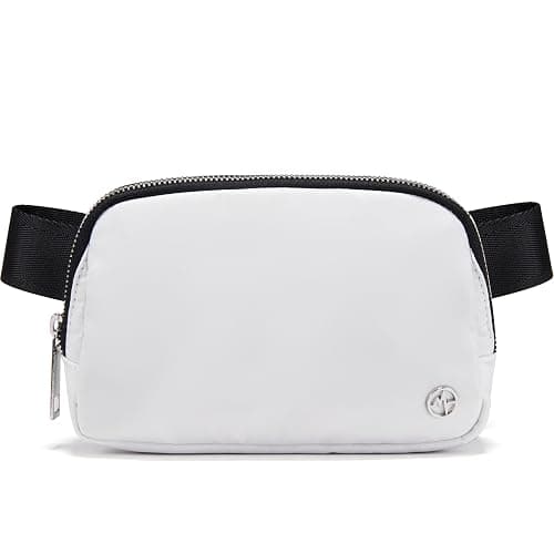 Pander Belt Bag for Women, Fashion Waist Packs, Crossbody Bags, Everywhere Belt Bag with Adjustable Strap (White). - Image 1
