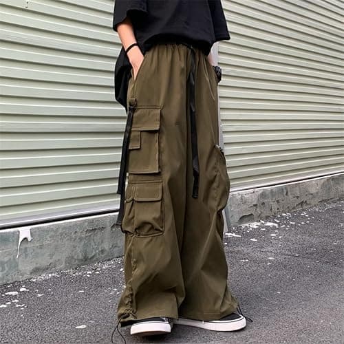 Women Joggers Goth Y2K Baggy Loose Pants Outdoor Cargo Pants Punk Streetwear thumbnail 2