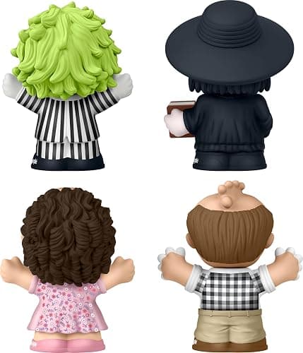 Little People COLLECTOR Beetlejuice Special Edition Set for Movie Fans, 4 Character Figures in a Display Package (Amazon Exclusive) thumbnail 6