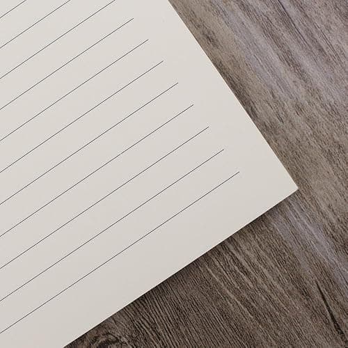 6-Ring A6 Binder/Planner Refill Paper, 6 Hole,6 3/4 x 4 1/8 Inches Refillable White Paper for Loose Leaf Binder Notebook Diary Traveler Journal Inserts, 80 Sheets/160 Pages,Lined thumbnail 7