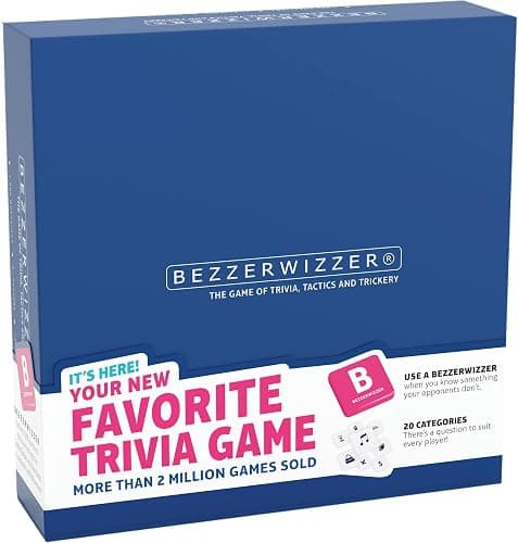 Bezzerwizzer Party Game (US Edition) - Trivia, Tactics, and Trickery for Epic Game Nights! Great for Family Game Night, Ages 14+, 2+ Players, 45 Minute Playtime, Made by Bezzerwizzer - Image 1